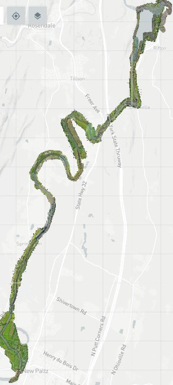 OpenAerialMap Wallkill River 2025